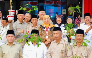HKTI Jatim Dukung Kedaulatan Pangan, Gubernur Khofifah: Produksi Padi Tertinggi Berkat Petani