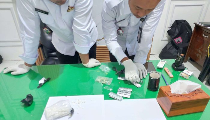 Lapas Tulungagung Gagalkan Penyelundupan Ribuan Narkoba Lewat Lemparan dari Luar Tembok