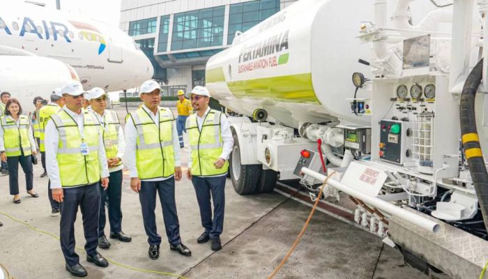 Pertamina Salurkan Perdana SAF Minyak Jelantah, Dukung Target Nol Emisi