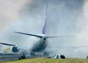 Simulasi Kecelakaan Pesawat di Bandara Juanda Tingkatkan Kesiapsiagaan Hadapi Darurat.