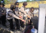 Peringati Hari Jadi ke-77, Polwan Polres Madiun Gelar Ziarah Rombongan di Taman Makam Pahlawan