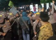 Polisi Amankan Provokator Kericuhan Aksi Solidaritas Ojol Lumajang, Empat Orang Diperiksa