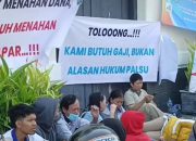 Ribuan Buruh PT Pakerin Berunjuk Rasa di Surabaya, Tuntut Pencairan Dana Rp 1 Triliun 