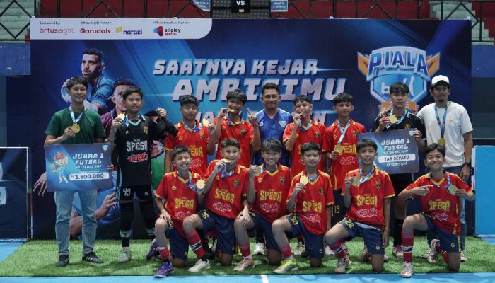 SMKN 2 Surabaya Juara Piala by.U Futsal 2025, Junjung Sportivitas!