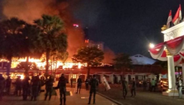 Polda Jatim Tangkap 89 Pelaku Pembakaran Gedung Grahadi