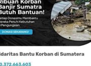 Donasi Ferry Irwandi untuk Banjir Sumatra Tembus Rp10,3 Miliar