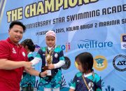 Star Swimming Academy Gelar Kompetisi Internal ke-5, Cetak 400 Perenang Muda Bermental Juara
