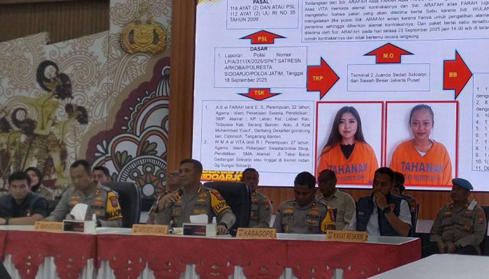 Kriminalitas di Sidoarjo Turun 32 Persen, Polresta Perkuat Pencegahan