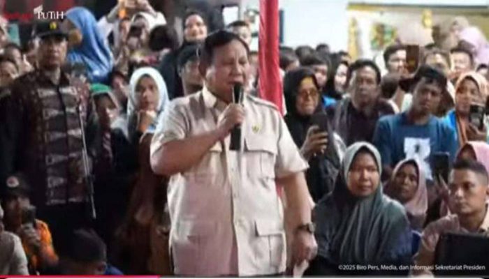 Rayakan Tahun Baru 2026 Bersama Pengungsi di Tapanuli Selatan, Presiden Prabowo: Kita Optimis Indonesia Semakin Kuat