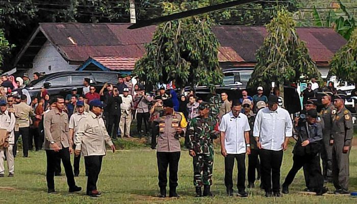 Bertolak dari Tapanuli Selatan, Presiden Prabowo Terbang ke Aceh Tamiang Tinjau Hunian Korban Bencana