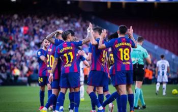 Barcelona Rebut Kembali Puncak La Liga Usai Gilas Levante 3-0 di Camp Nou