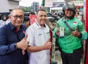 Kolaborasi Pertamina–Telkomsel, Ojol Nikmati Paket Data dan Voucher BBM