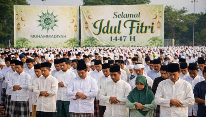 1.854 Titik Salat Id Disiapkan Muhammadiyah Jatim untuk Lebaran 2026