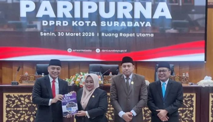 Pemkot Surabaya dan DPRD Sahkan Perda Penataan Ruang dan Rusunami