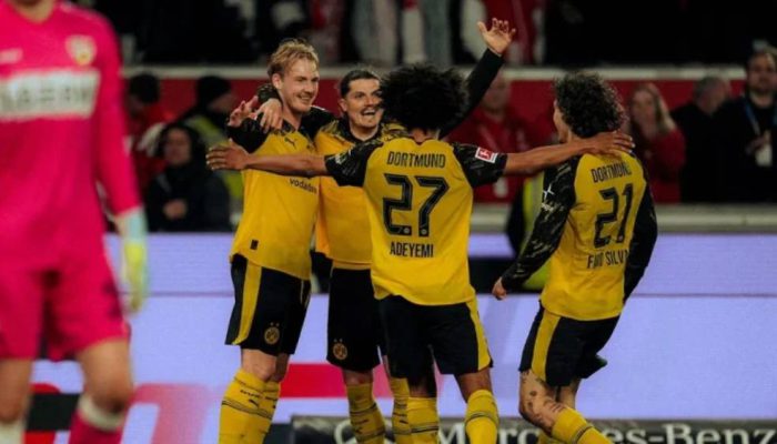 Dramatis! Dua Gol Akhir Laga Antar Dortmund Taklukkan Stuttgart