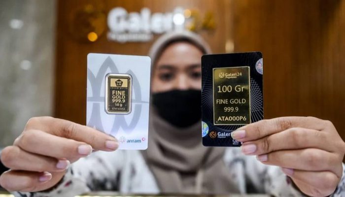 Kompak Menguat, Harga Emas UBS dan Galeri24 Naik Rp6.000 per Gram
