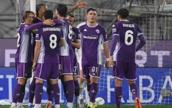Fiorentina Tumbangkan Lazio 1-0, La Viola Jauh dari Zona Degradasi