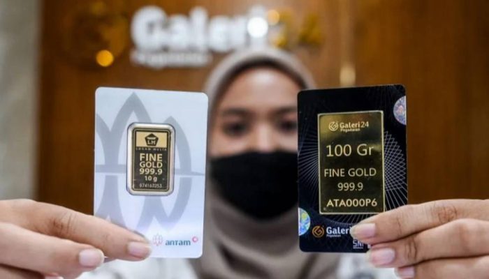 Emas UBS dan Galeri24 di Pegadaian Menguat, Cek Rincian Harga per 16 April 2026