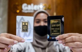 Tak Bergerak, Harga Emas Pegadaian Bertahan di Level Sebelumnya