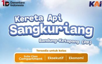 KA Sangkuriang Beroperasi 1 Mei 2026, Perkuat Konektivitas di Daop 5