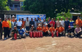 Bogasari Gelar Pelatihan Pemadaman Api bagi 40 Warga