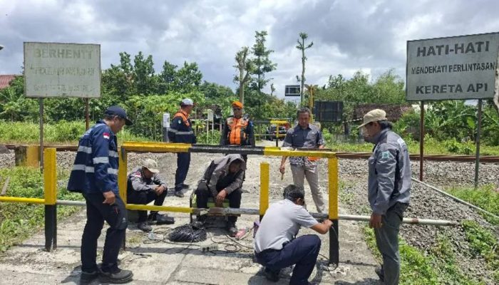 KAI Tutup 2.220 Perlintasan Liar Sejak 2017, Upaya Tekan Risiko Kecelakaan