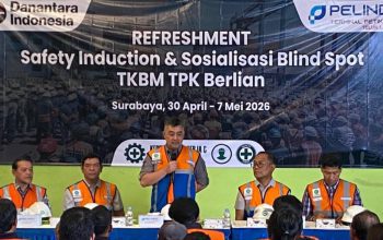 TPK Berlian Gelar Pelatihan Blind Spot dan Safety Induction bagi TKBM
