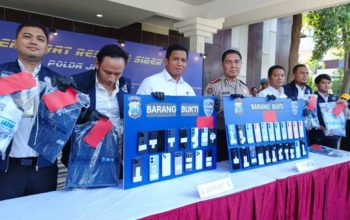 Polda Jatim Bongkar Sindikat Penipuan Online Berskala Nasional