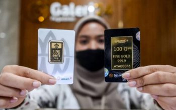 Harga Emas Hari Ini di Pegadaian Bergerak Turun, UBS dan Galeri24 Terkoreksi