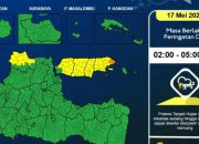 BMKG: Sejumlah Wilayah Jawa Timur Berpotensi Diguyur Hujan Lebat dan Petir