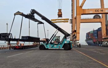 Locomotive Platform PT INKA Kembali Dikirim ke Australia Lewat TPS