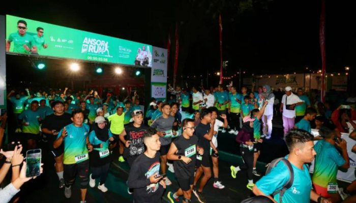 Ansor Night Fun Run 5K Banyuwangi Diikuti 700 Peserta, Napak Tilas Sejarah Pendiri GP Ansor