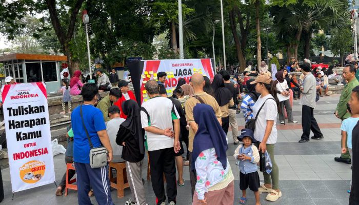 Warga Surabaya Serukan Persatuan dan Optimisme di Tengah Beragam Tantangan Bangsa