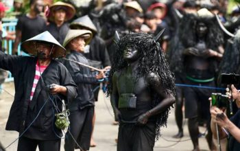 Ritual Kebo-keboan Alasmalang Banyuwangi Sedot Ribuan Pengunjung