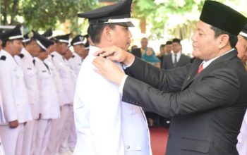 Bupati Sidoarjo Lantik 80 Kepala Desa, Ajak Tinggalkan Perbedaan Politik