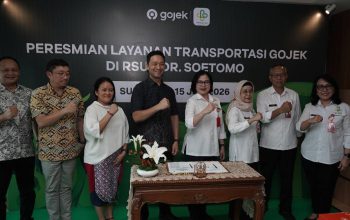 Kolaborasi Gojek dan RSUD Dr. Soetomo Permudah Akses Transportasi Pasien Melalui GoCar