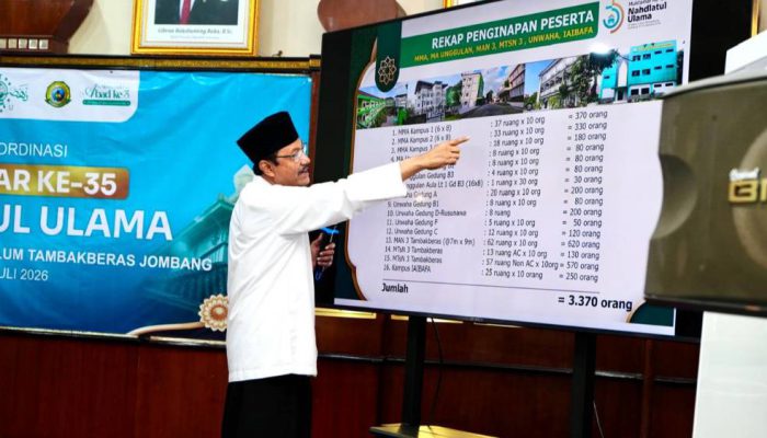 Sambut Muktamar Ke-35 NU, Panitia Siapkan 3.370 Kamar di Ponpes Bahrul Ulum Tambakberas