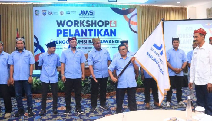 Pengurus JMSI Banyuwangi 2025–2030 Dilantik, Bupati Ipuk Titip Pesan Jaga Kepercayaan Publik