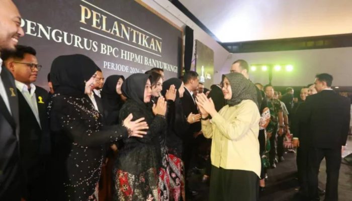 Ipuk Dorong HIPMI Banyuwangi Jadi Motor Penggerak Ekonomi Daerah