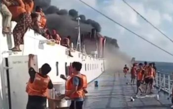 Kebakaran KM Mutiara Sentosa 2: Lima Penumpang Meninggal, Seluruh Korban Berhasil Dievakuasi