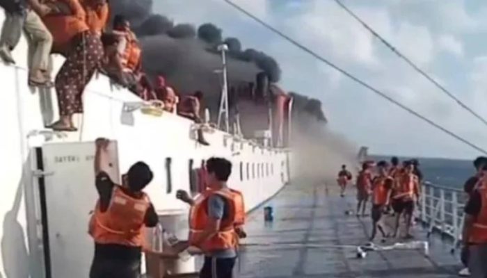 Kebakaran KM Mutiara Sentosa 2: Lima Penumpang Meninggal, Seluruh Korban Berhasil Dievakuasi
