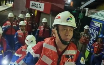 Komut Pertamina Cek Langsung Distribusi BBM di IT Tanjung Wangi