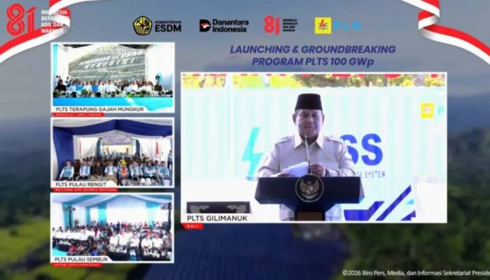 Dukung Transisi Energi, Pemerintah Geber Proyek PLTS 100 GWp dari Wilayah Kepulauan Hingga Waduk Terapung