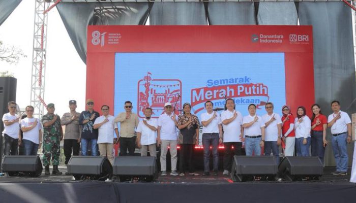 BRI Dorong Ekonomi dan Pemberdayaan Desa Lewat Semarak Merah Putih di Doudo