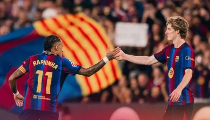 Barcelona Libas Rayo Vallecano 5-2 di Camp Nou, Raphinha dan Yamal Cetak Brace