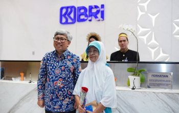 Think Customer, Manajemen BRI Region 12 Surabaya Sapa Nasabah