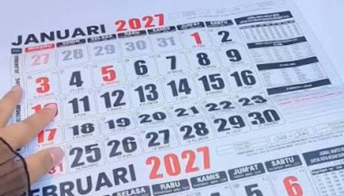 Kalender Libur 2027 Lengkap: Cek 18 Tanggal Merah dan 8 Cuti Bersama