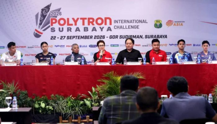 279 Pebulutangkis dari 14 Negara Ramaikan Polytron Surabaya International Challenge 2026