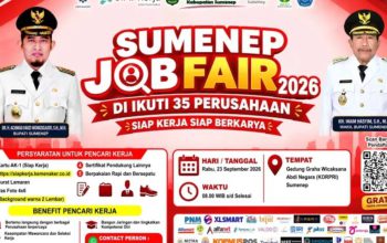 Sumenep Job Fair 2026 Hadirkan 2.596 Lowongan dari Perusahaan Lokal hingga Luar Daerah