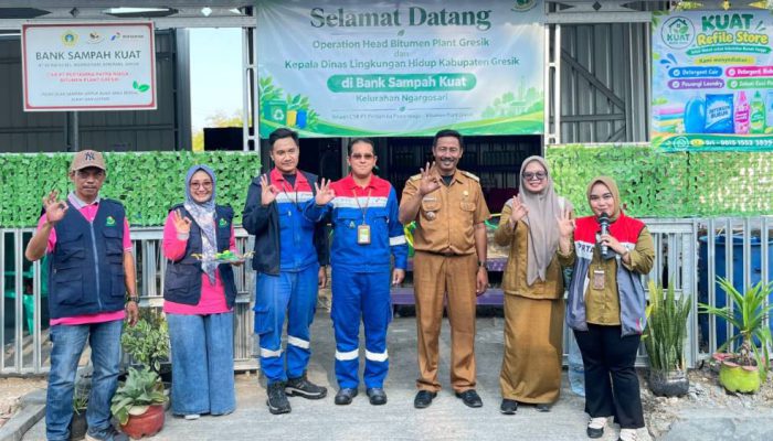 Pertamina Patra Niaga Perkuat Pengelolaan Sampah Berbasis Masyarakat di Gresik